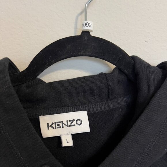 Kenzo CNY Oversized Hoody Year of the OX Size Large Color Black White - Picture 5 of 8